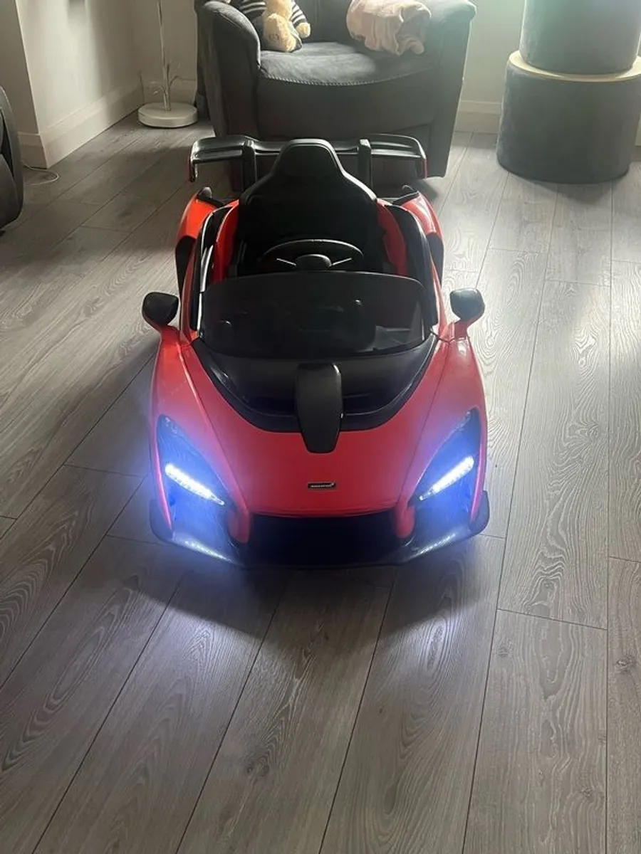 Electric car McLaren Senna ride on car - Image 4