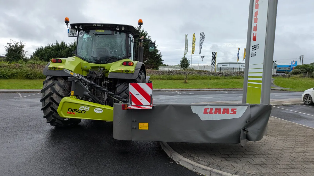 Mint Claas Disco 28 disc mower. - Image 2