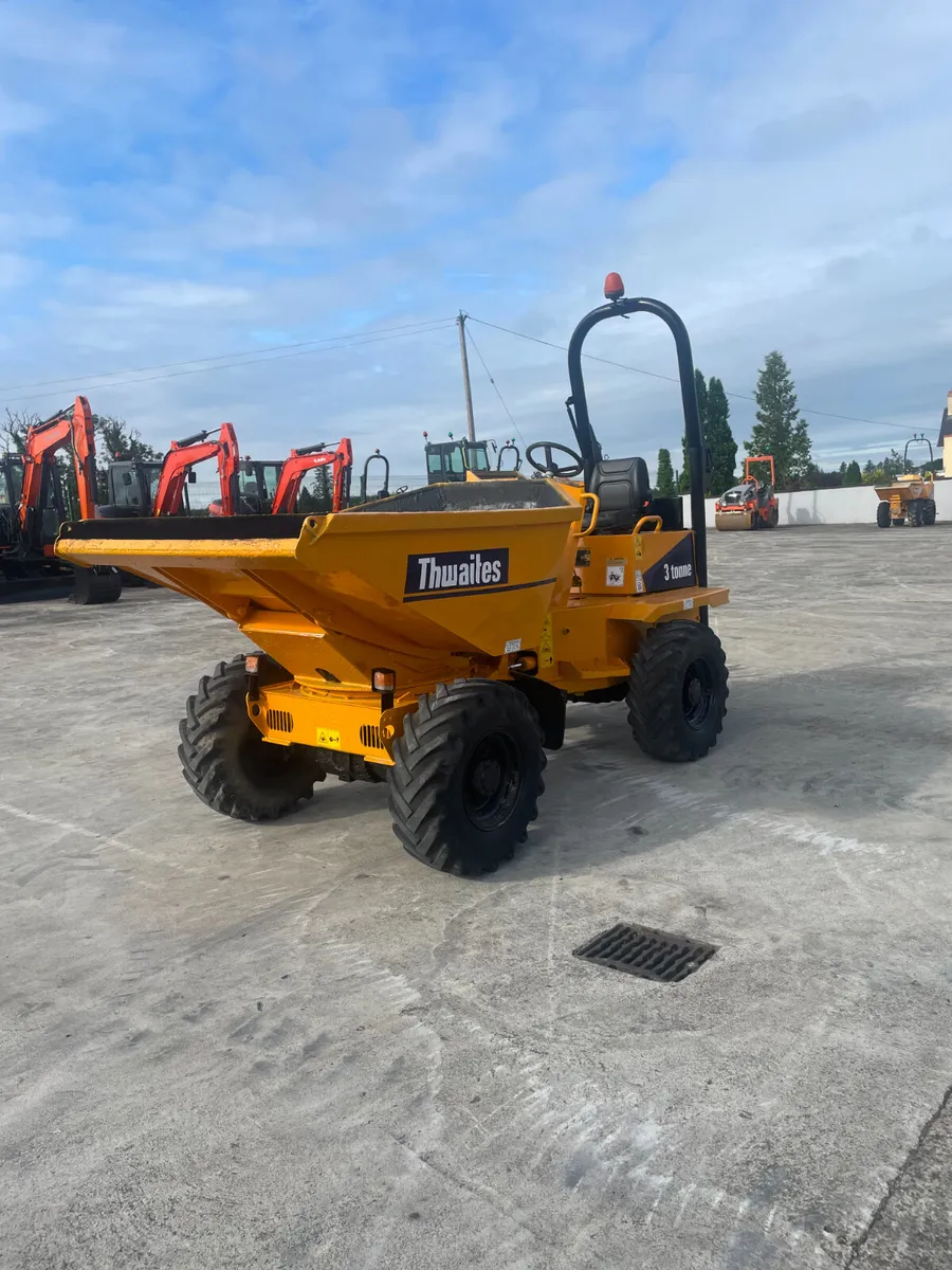 Thwaites 3ton Swivel dumper - Image 1