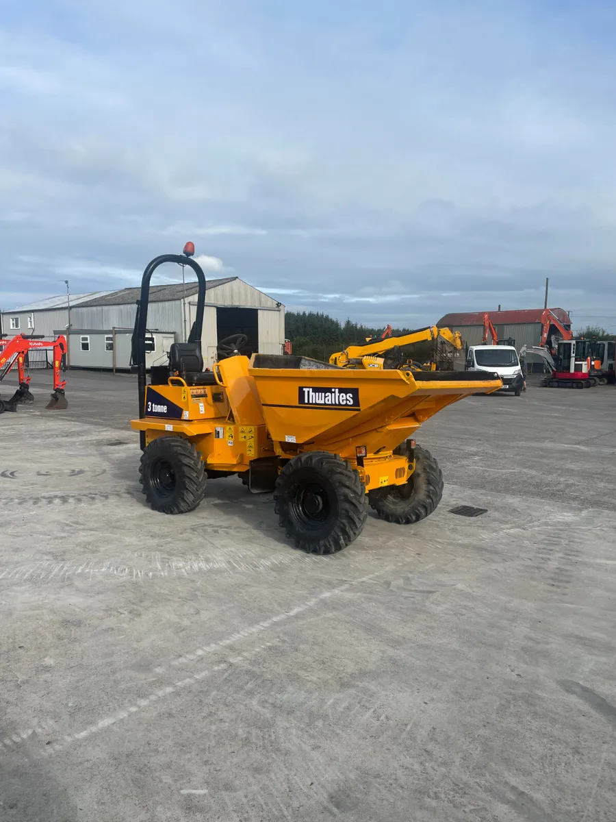 Thwaites 3ton Swivel dumper - Image 2