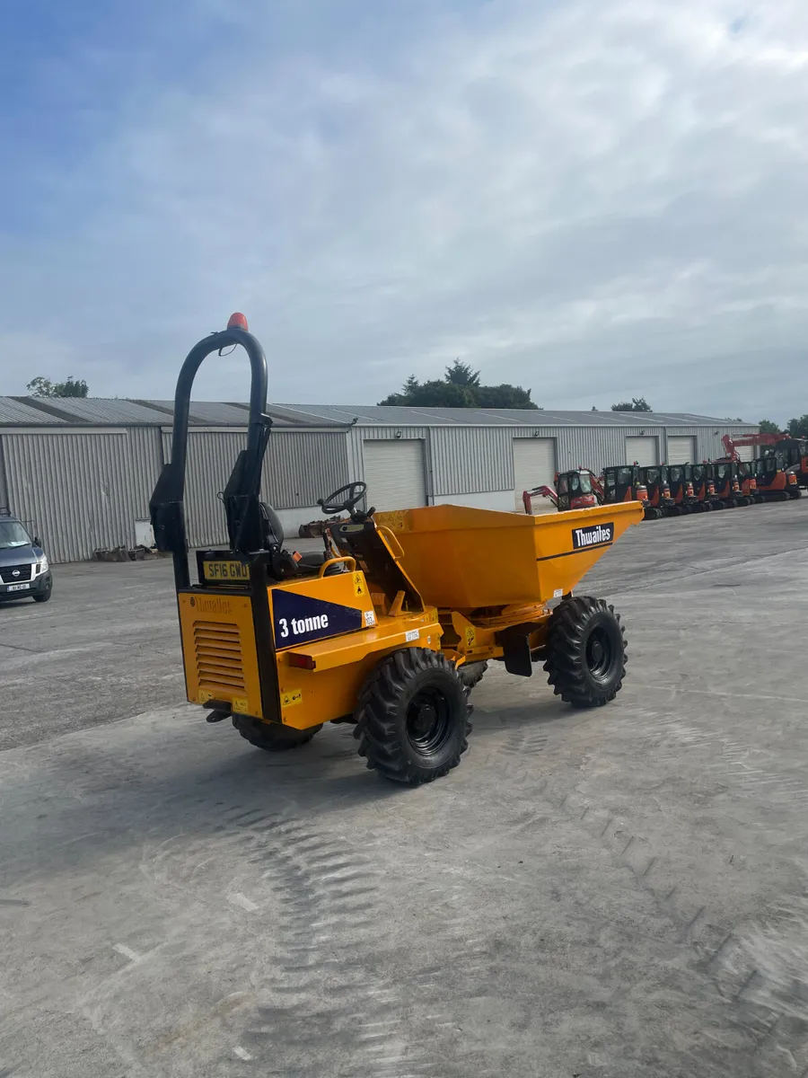 Thwaites 3ton Swivel dumper - Image 3