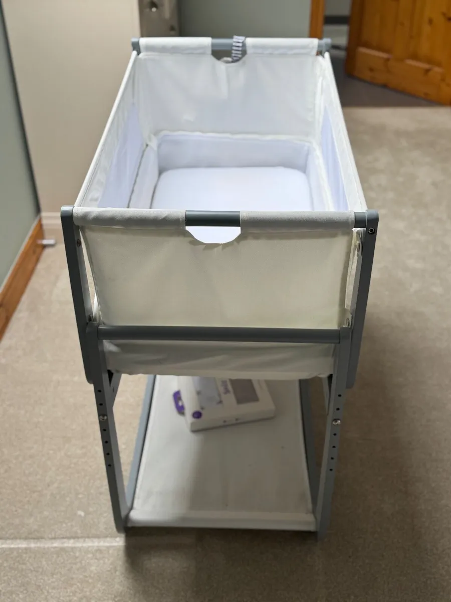Snuzpod4 next to bed crib - Image 2