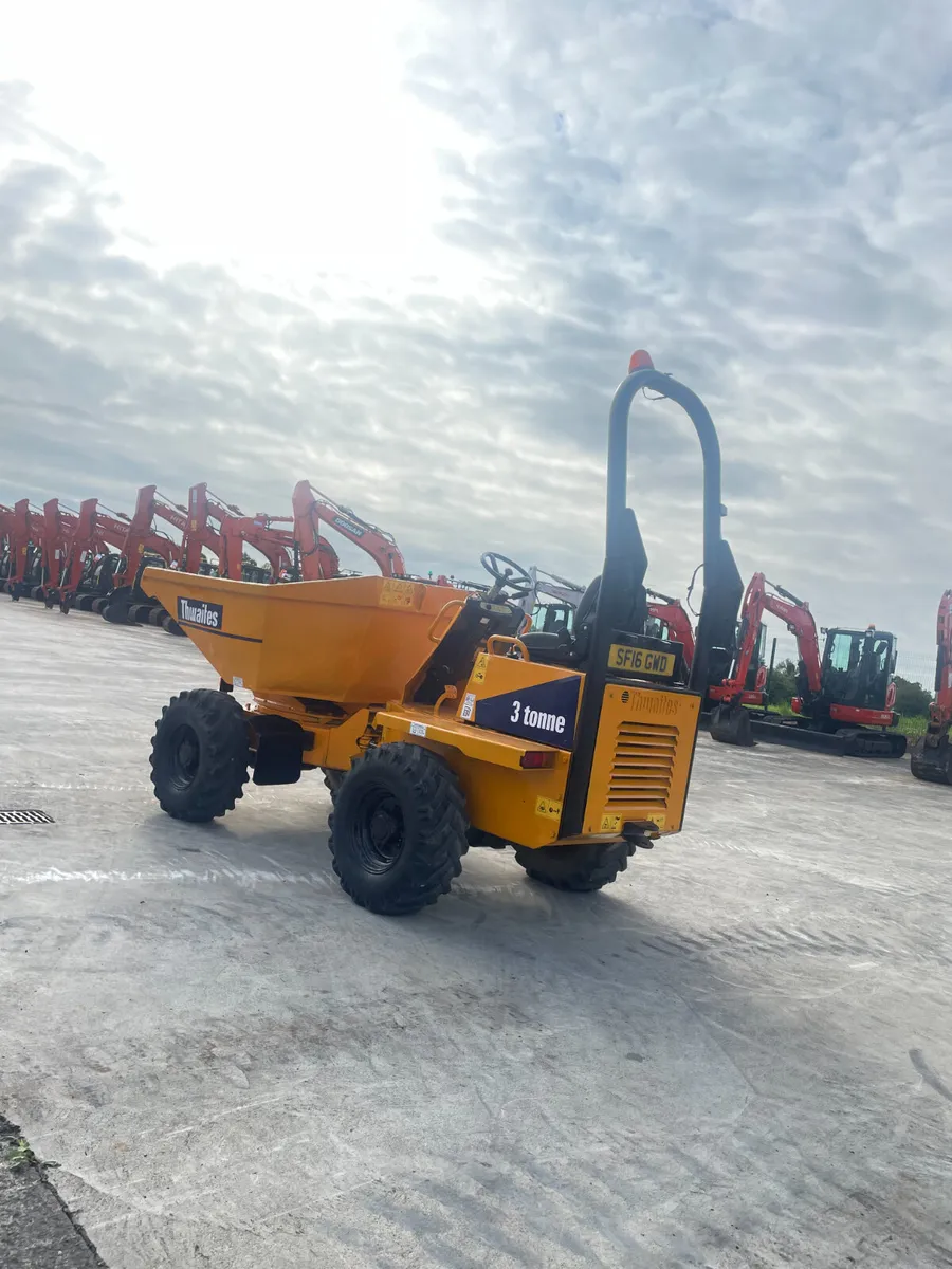 Thwaites 3ton Swivel dumper - Image 4