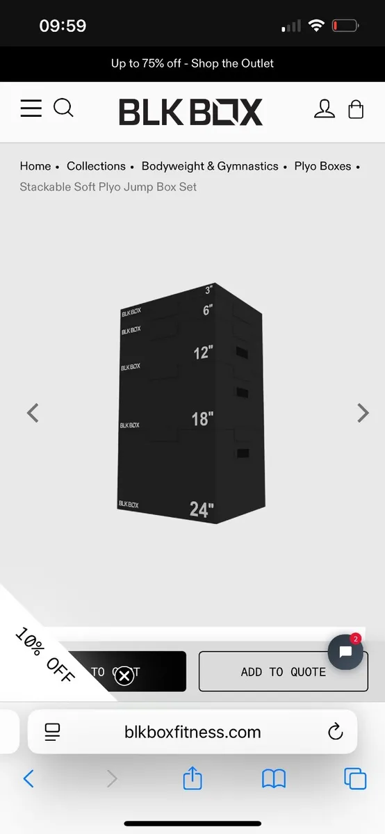 Blk box stackable soft plyo boxes