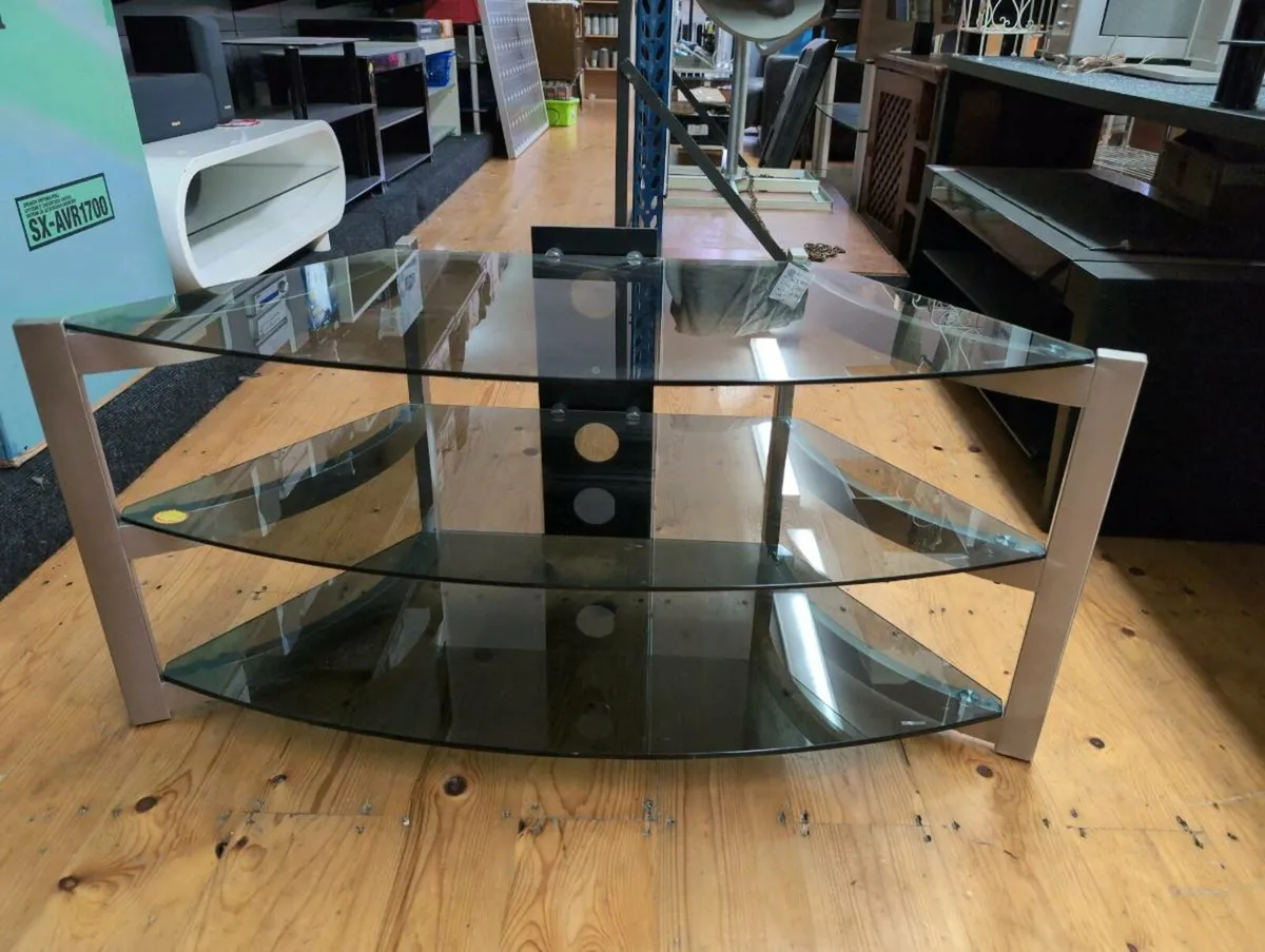 [Brand new] Glass TV stands - Image 2