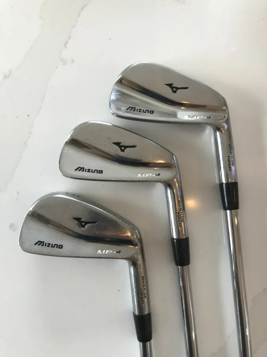 Mizuno MP4 / 3-PW / R300 Shafts / Brand New Grips - Image 1