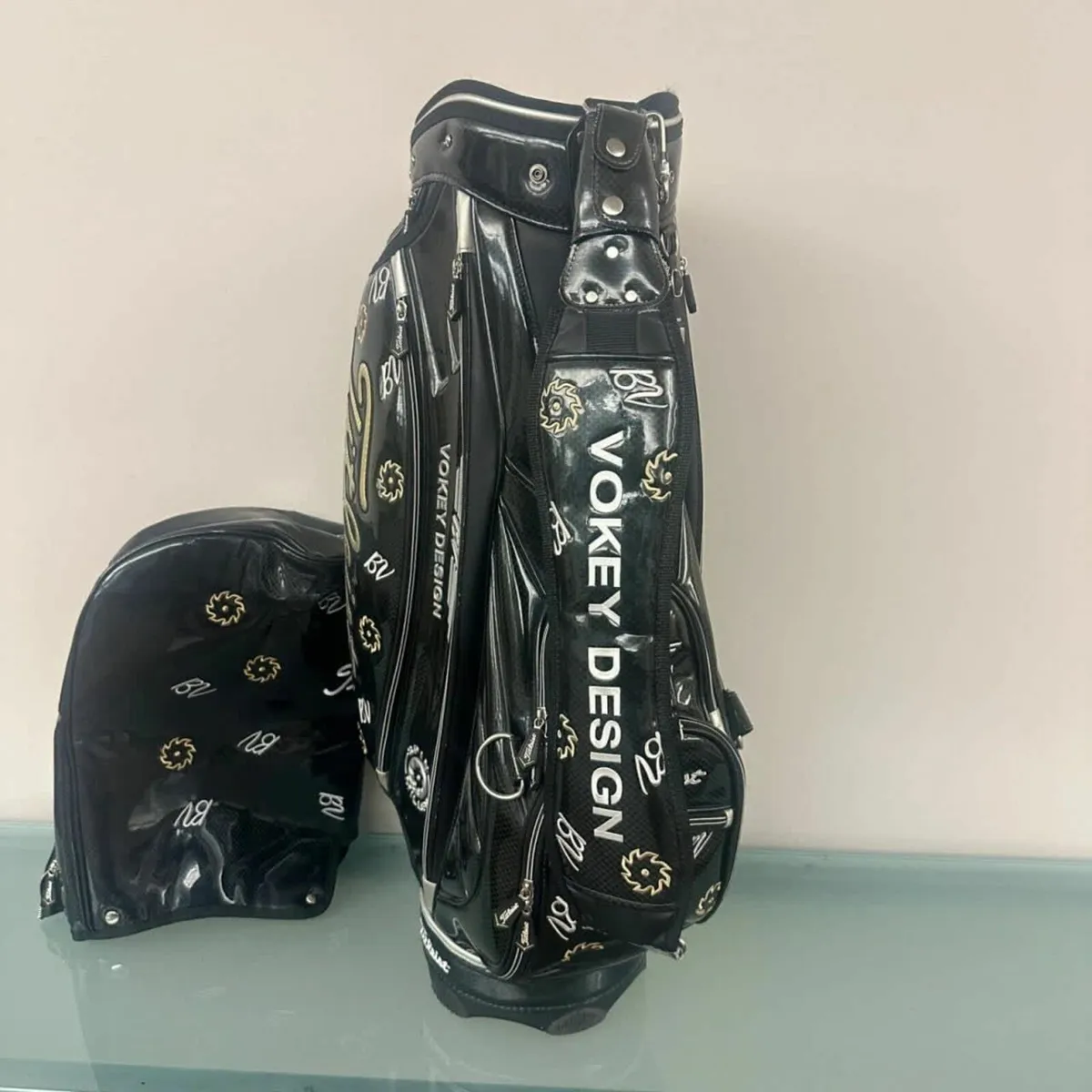 Titleist VOKEY staff caddie bag 9.5 black golf - Image 4