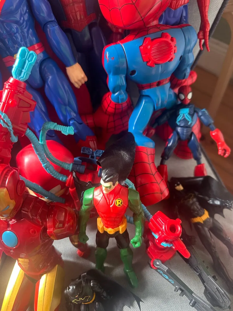 Marvel & DC Toys Batman Spider-Man - Image 2