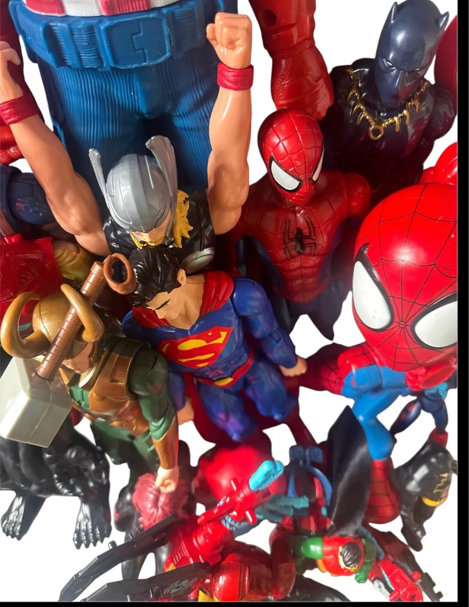 Marvel & DC Toys Batman Spider-Man - Image 3