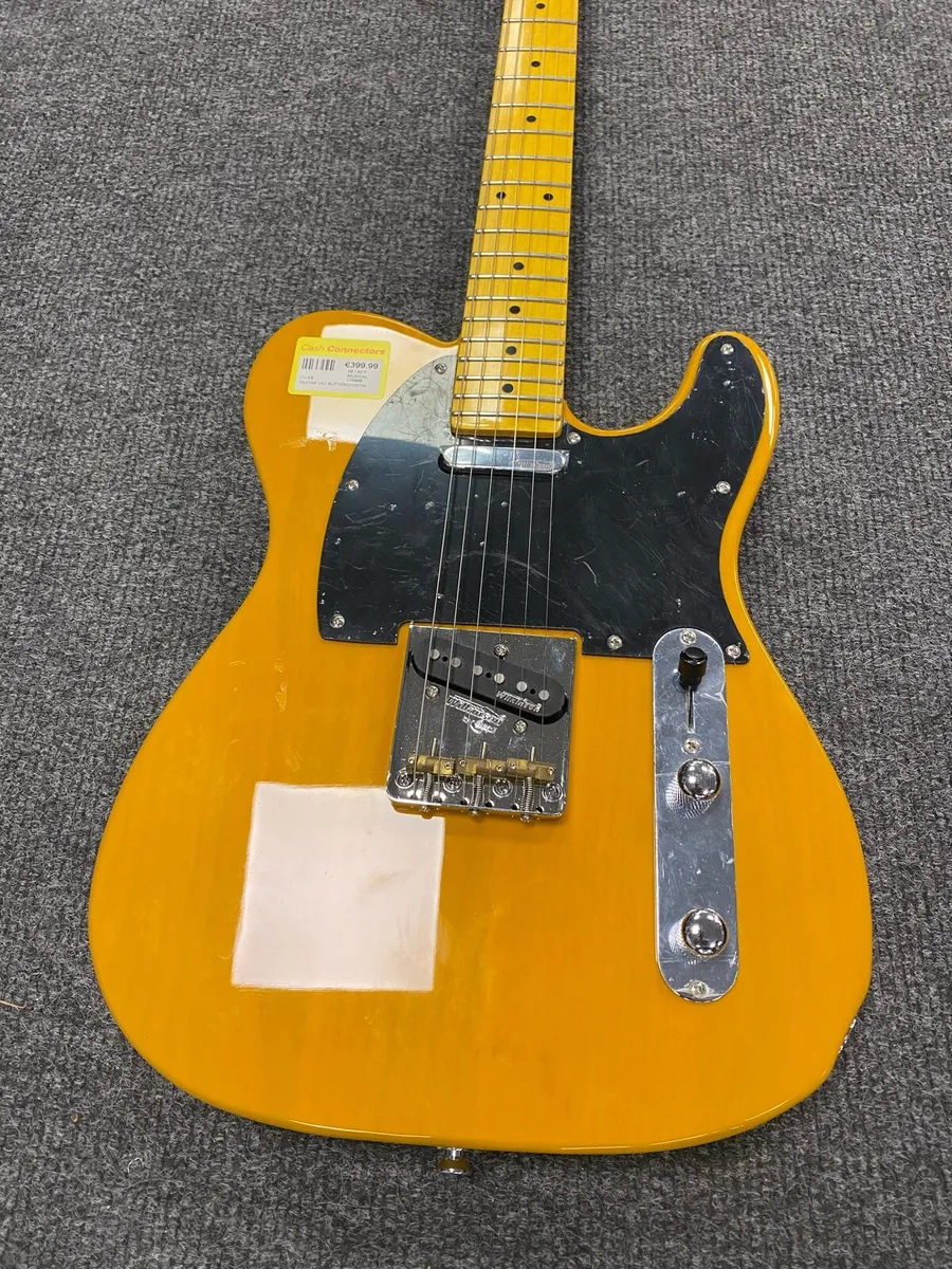 V52 Butterscotch Telecaster Style Electric Guitar - Image 2
