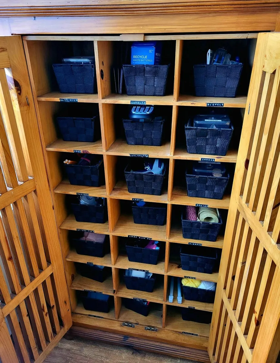 Solid wood cabinet - Image 3