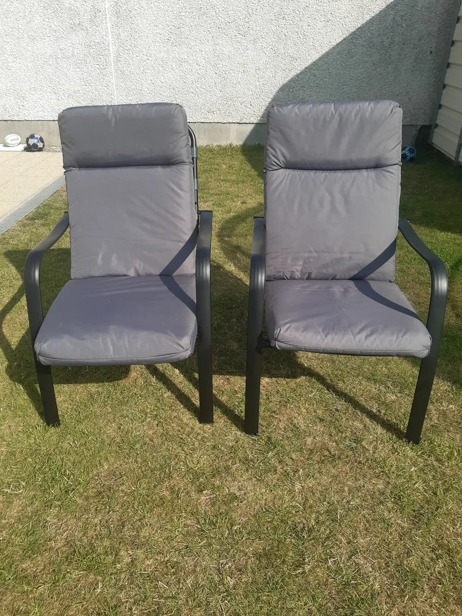 Two patio chairs for sale - Image 2