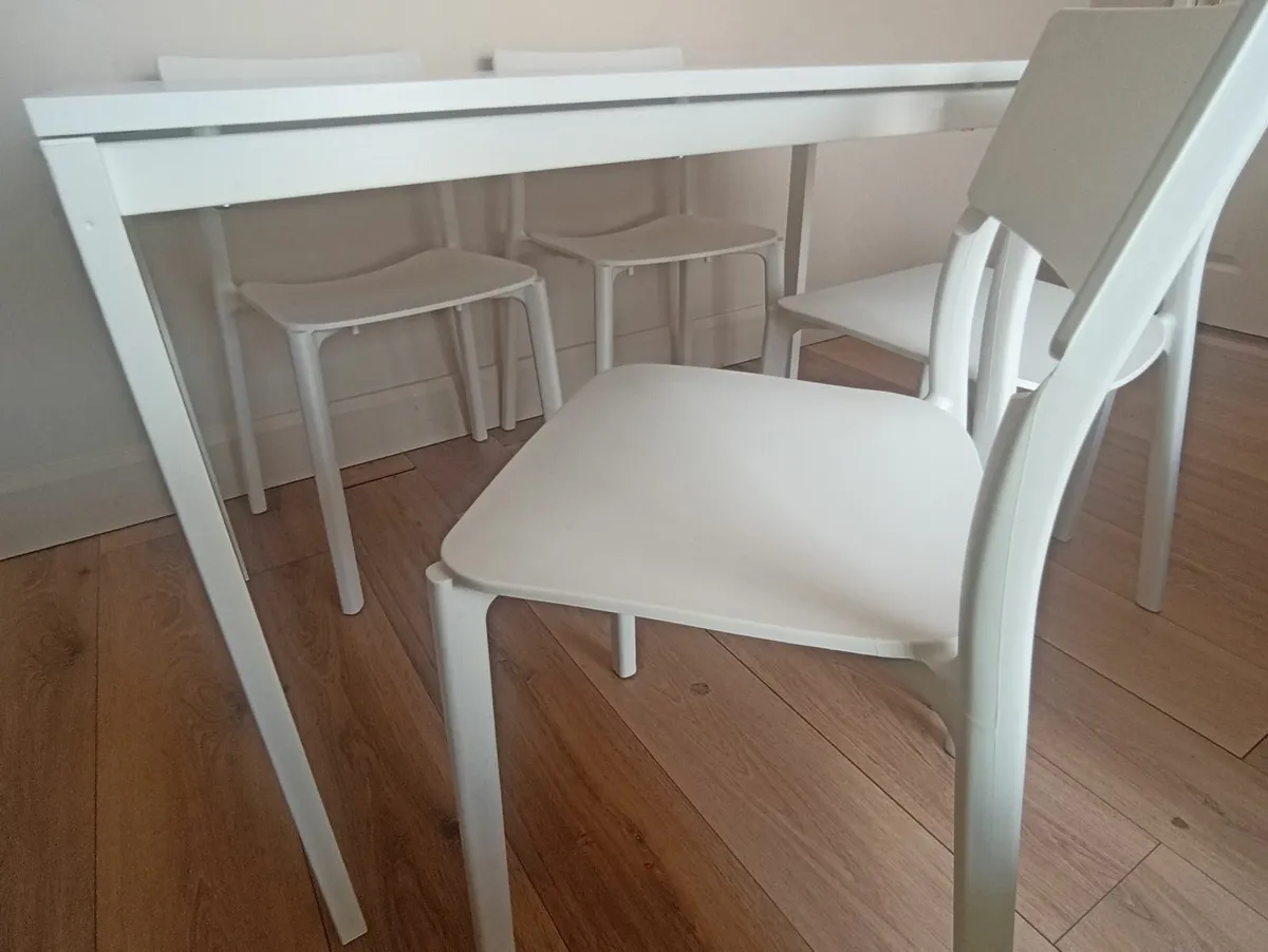 IKEA Kitchen/Dining table and 4 chairs - Image 1