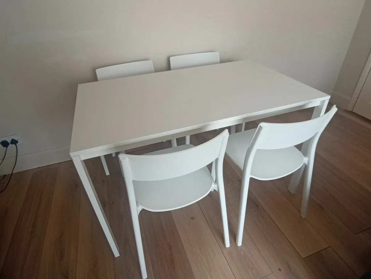 IKEA Kitchen/Dining table and 4 chairs - Image 2