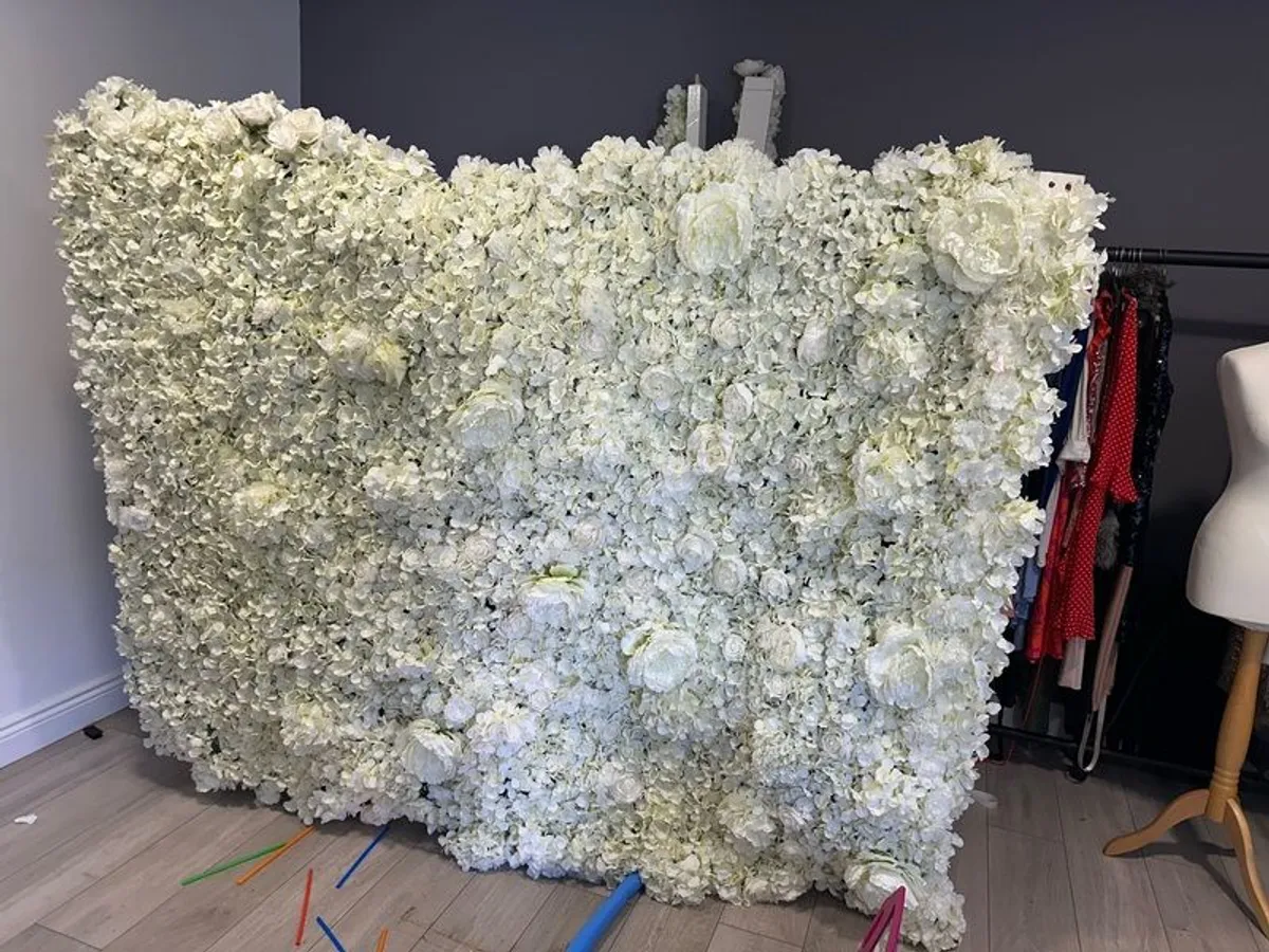 Flower Wall white - Image 3