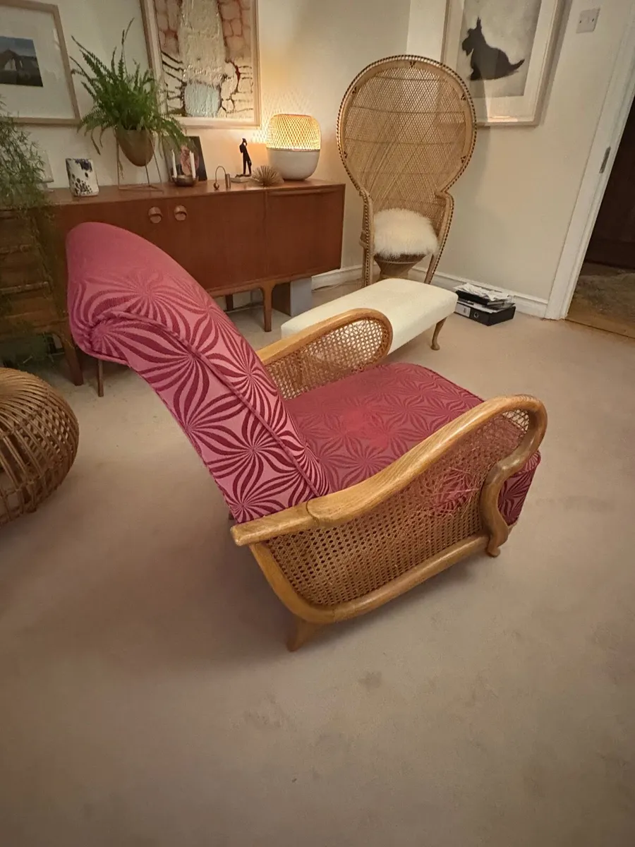 1950s sofa & 2 chairs - Image 3