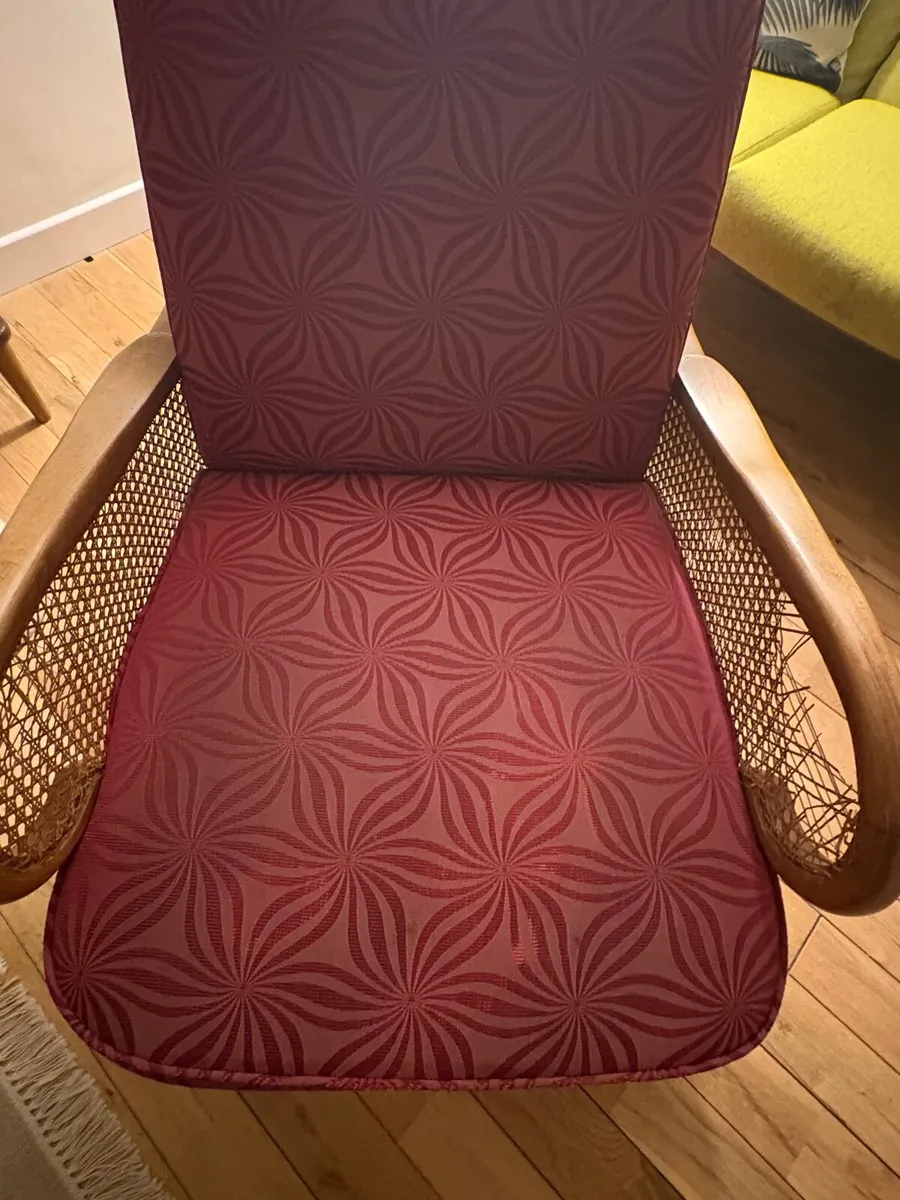 1950s sofa & 2 chairs - Image 4