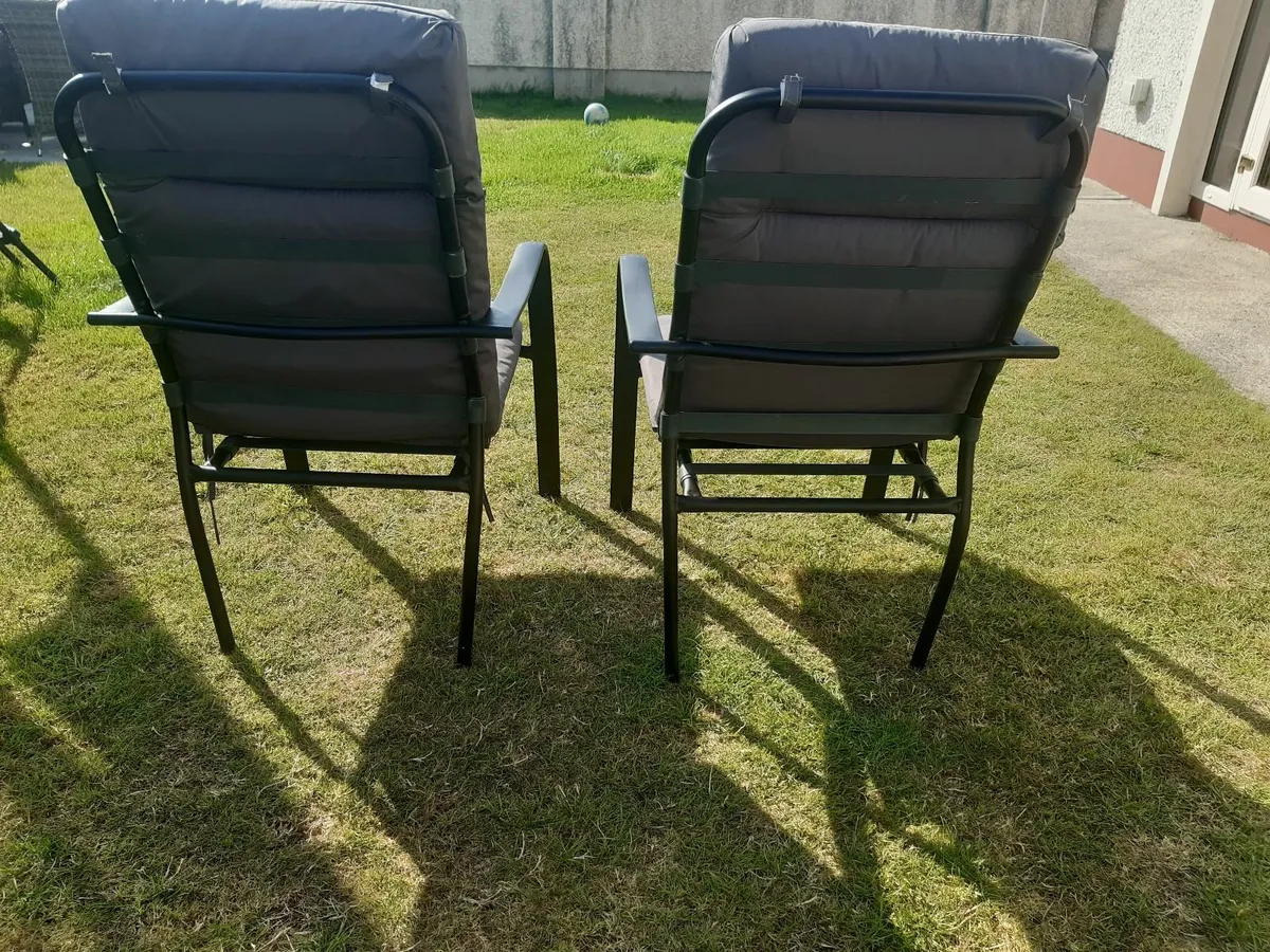 Two patio chairs for sale - Image 4