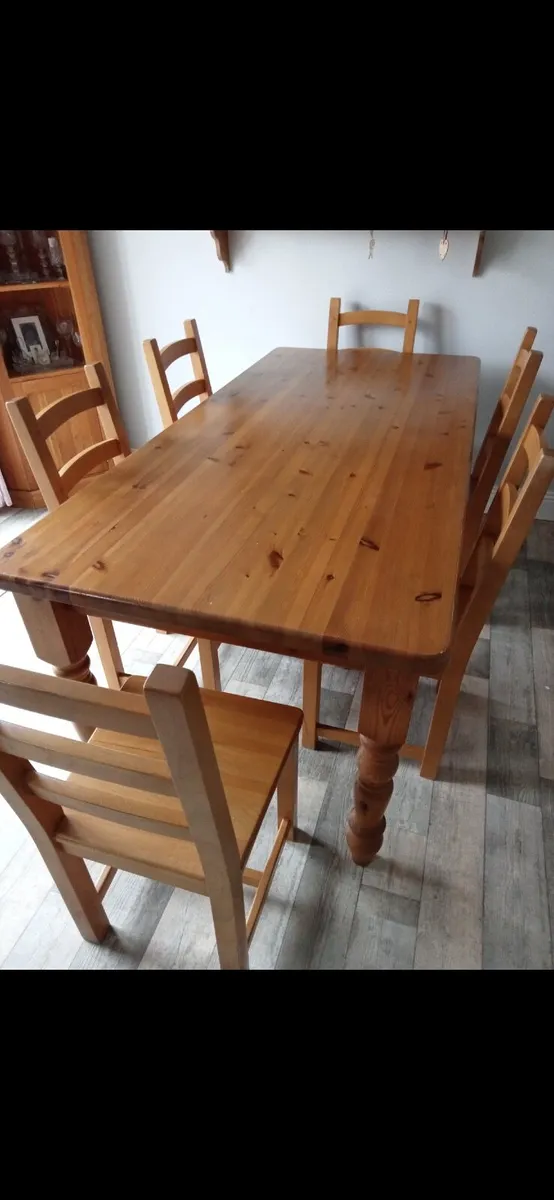 Table and chairs