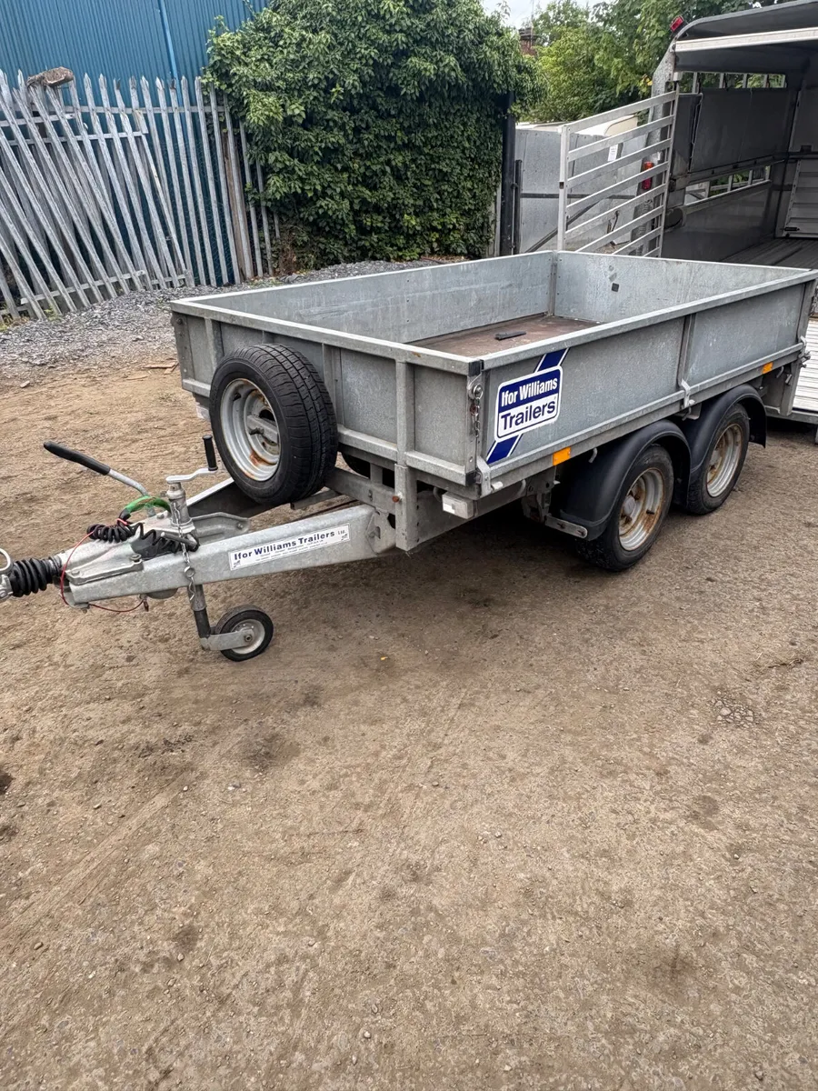 Ifor Williams 8ft dropside trailer - Image 1