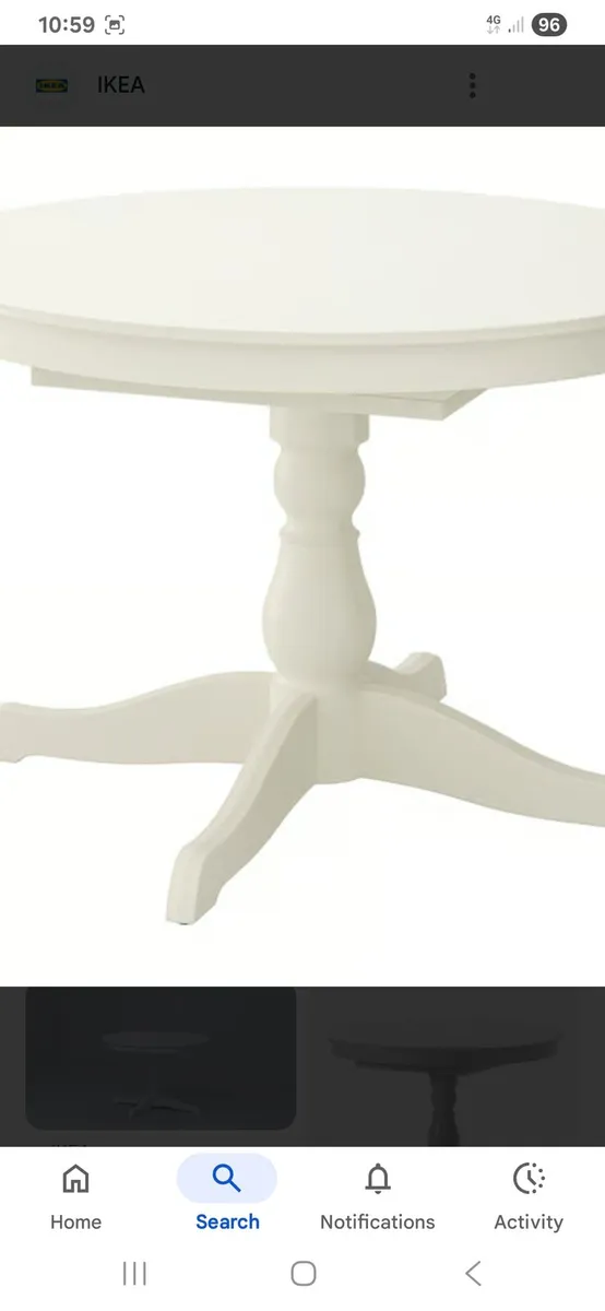 Extendable Ikea Table and Chairs - Image 2