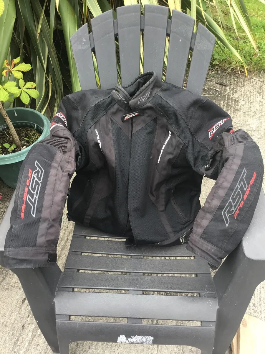Yamaha R1  standard Exhausts / Rst textile Jacket - Image 1
