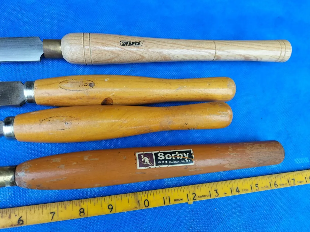 Woodturners Skew Chisels - Image 3