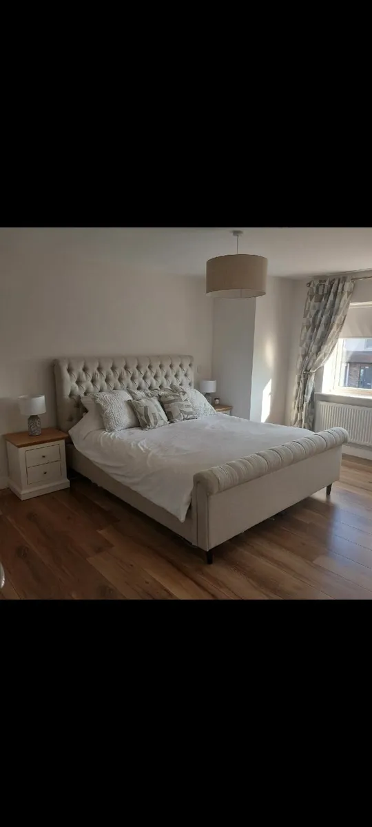 Super King Fabric Bed