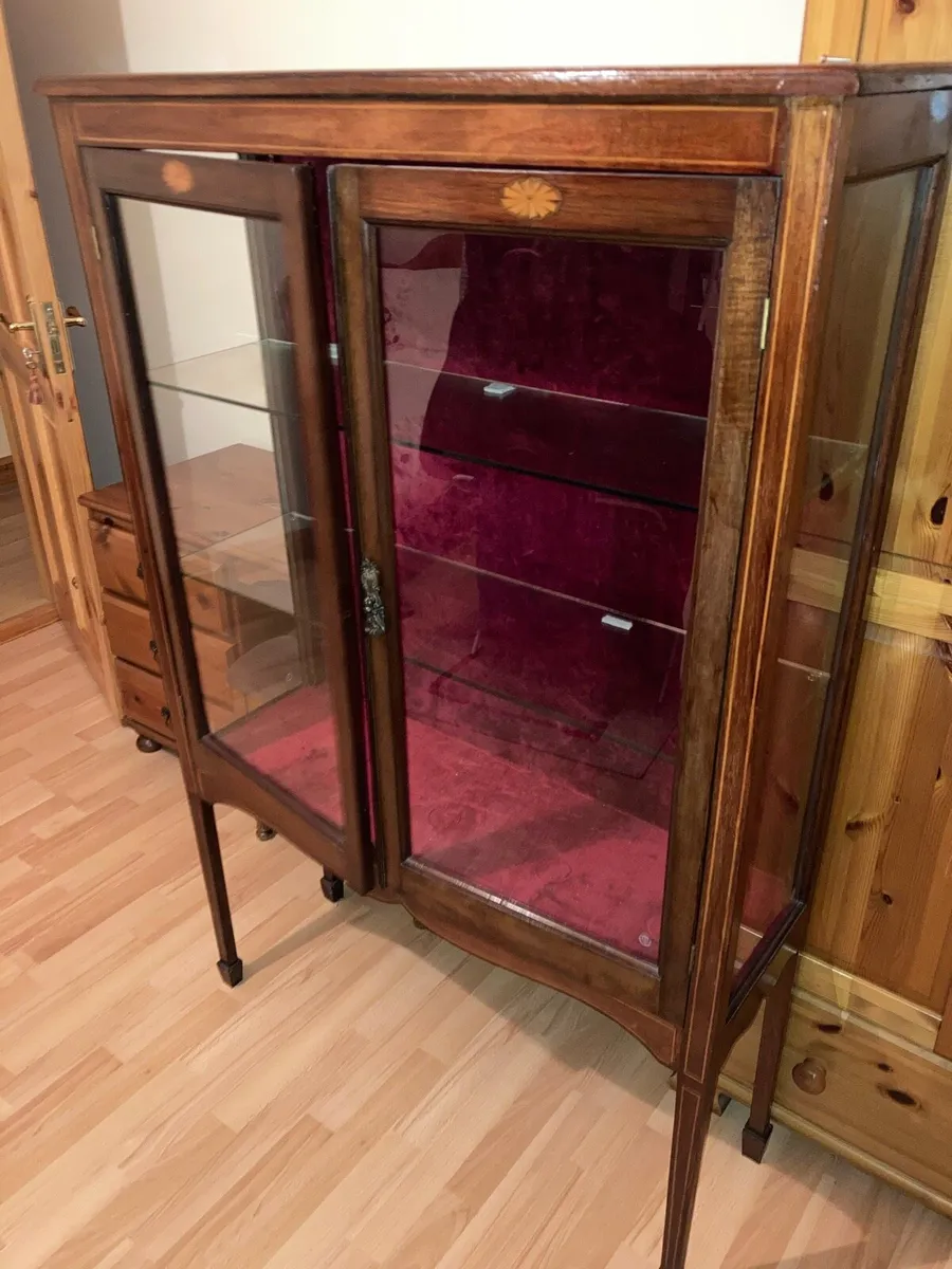 Antique display cabinet - Image 4