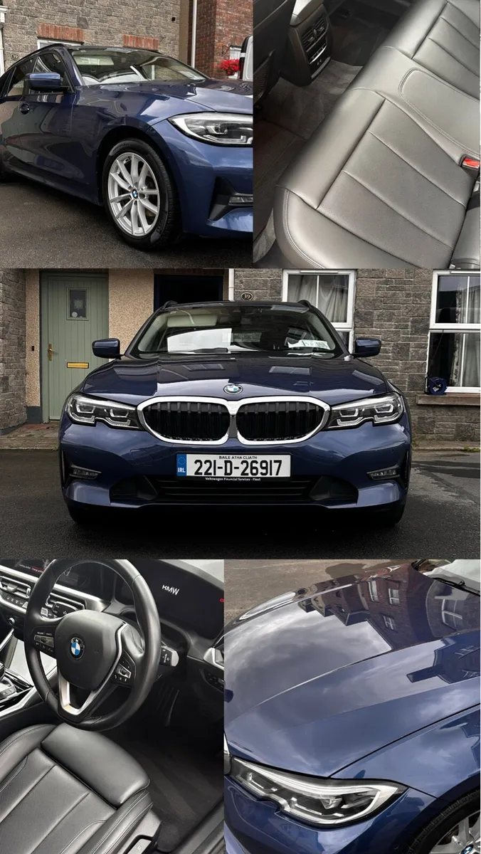 BMW 318D Blue Automatic Estate, Fully Serviced - Image 1