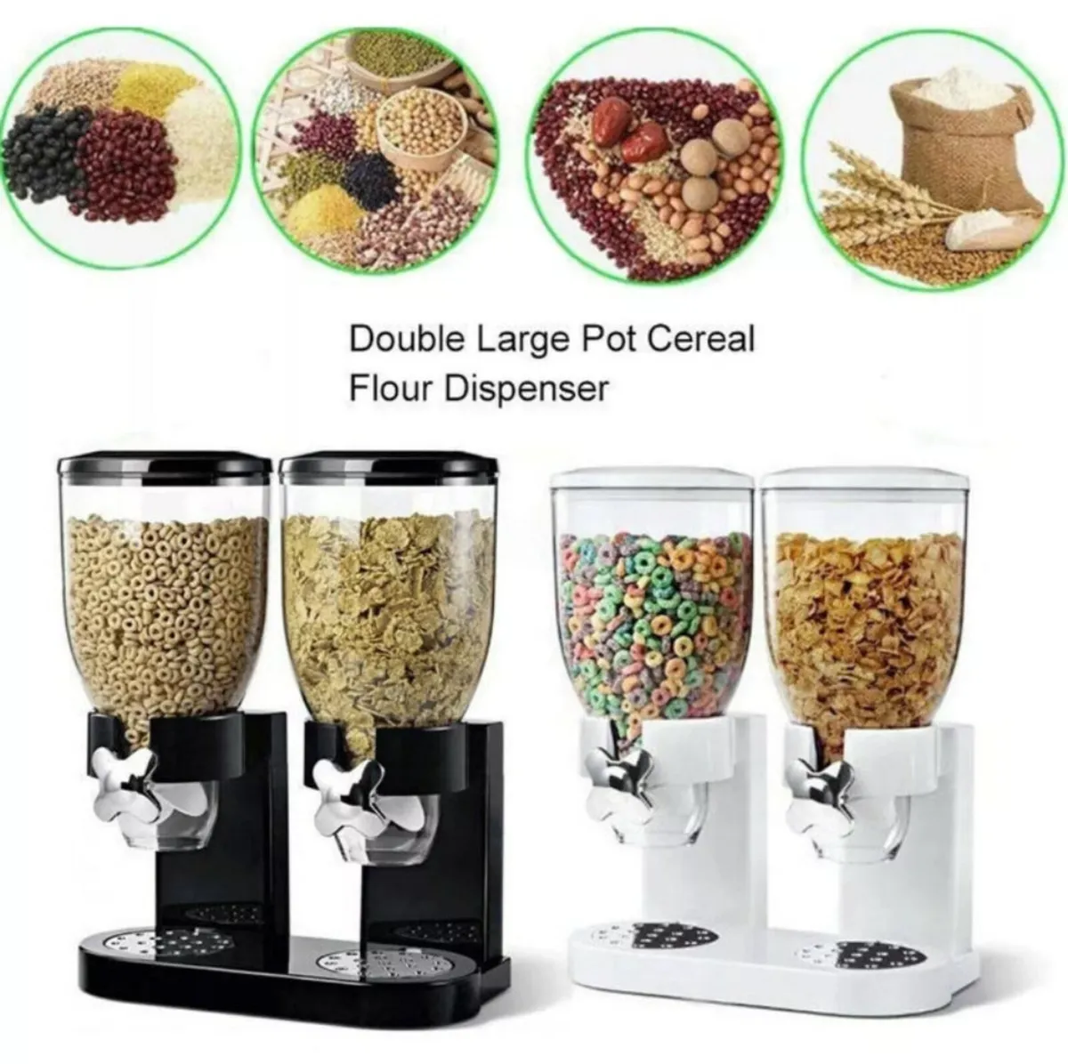 Double Cereal / Pasta Dispenser NEW - Image 1
