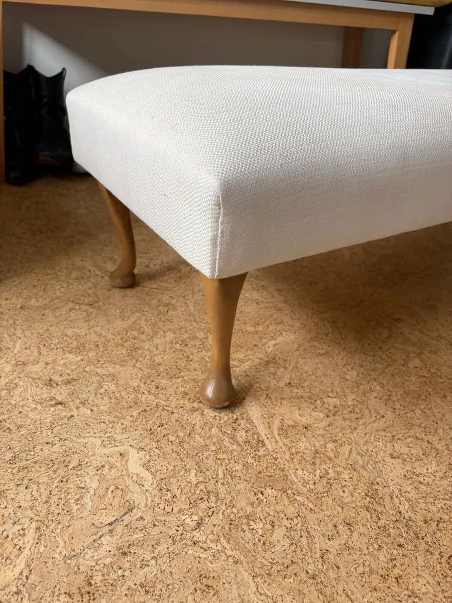 40/50s footstool / bench - Image 3