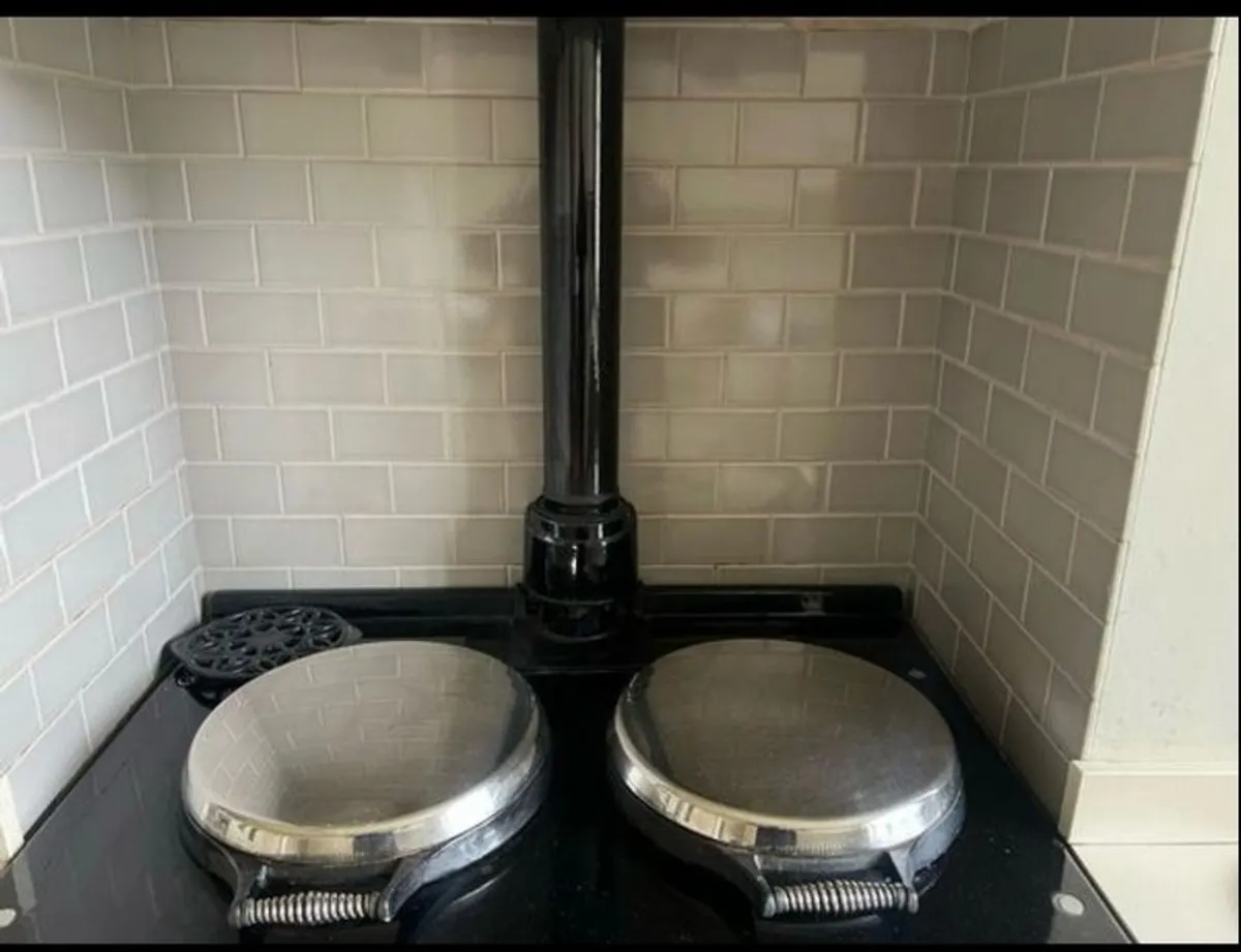 Aga gas cooker black Neptune rustic style - Image 2