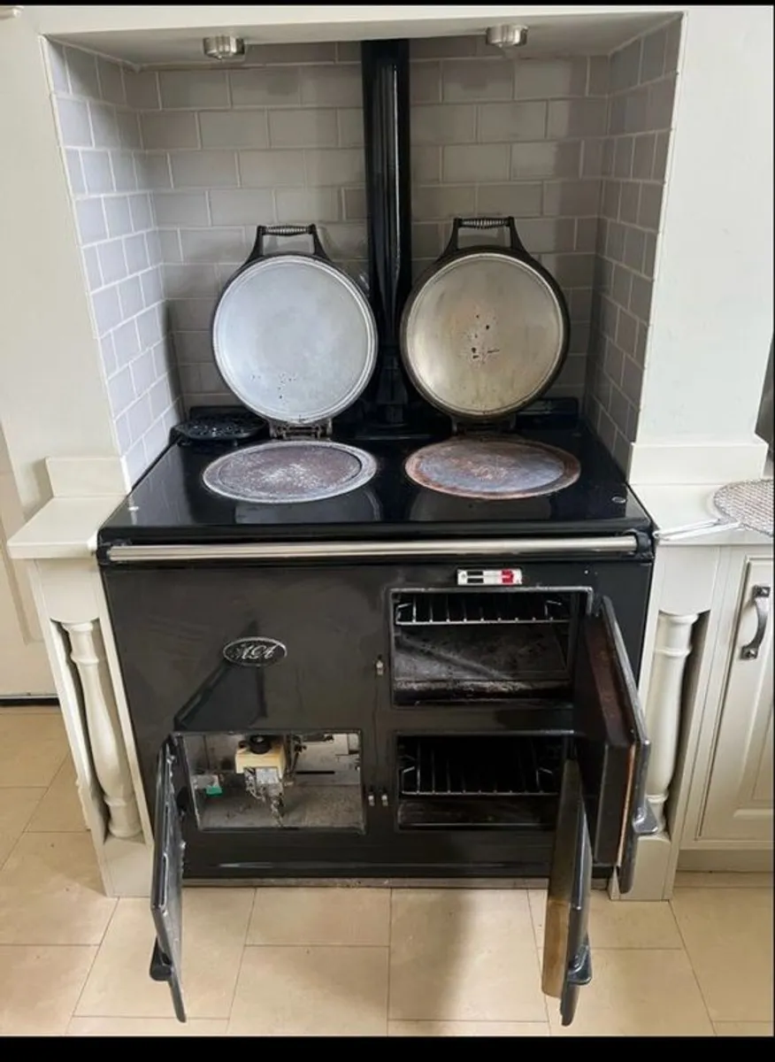 Aga gas cooker black Neptune rustic style - Image 3