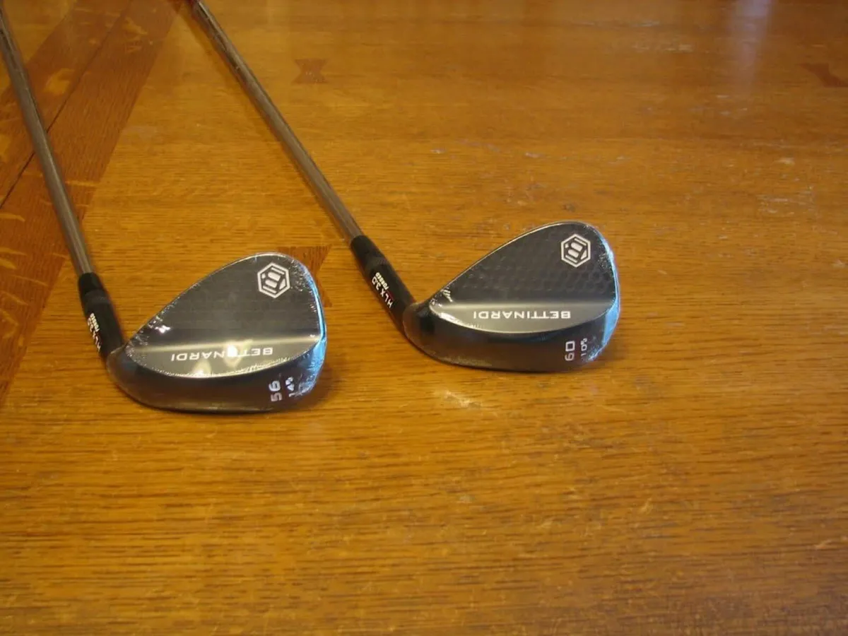NEW bettinardi 56- and 60-degr set hlx carbon stif - Image 1