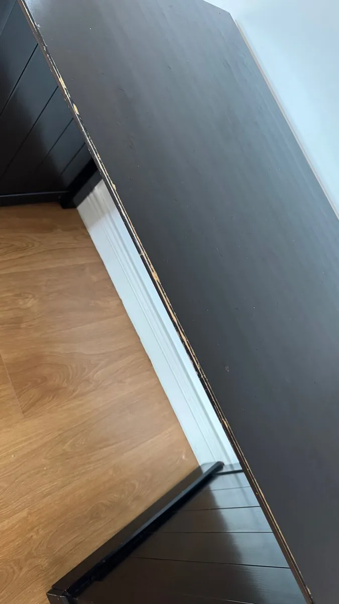 Black Wooden Desk - Image 2
