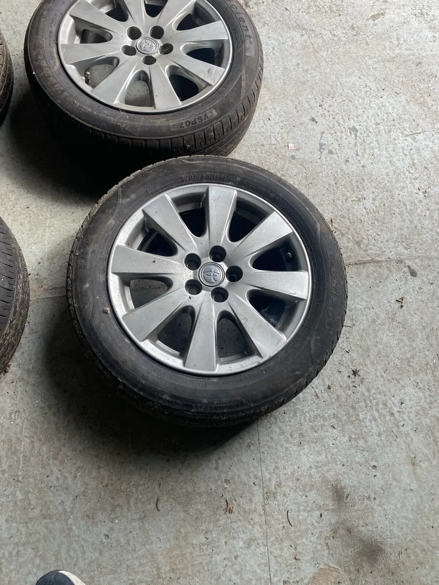 Toyota Avensis / Audi A4 alloys - Image 2