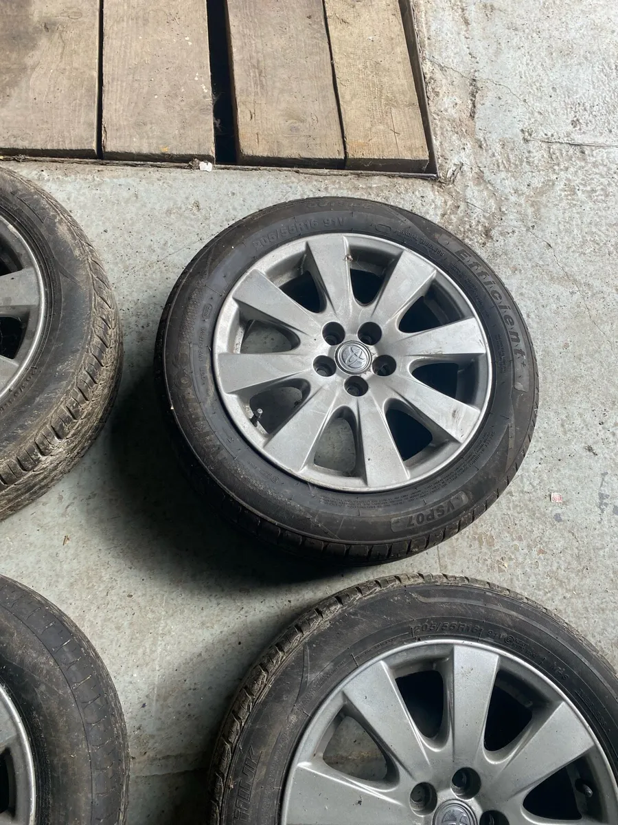 Toyota Avensis / Audi A4 alloys - Image 3