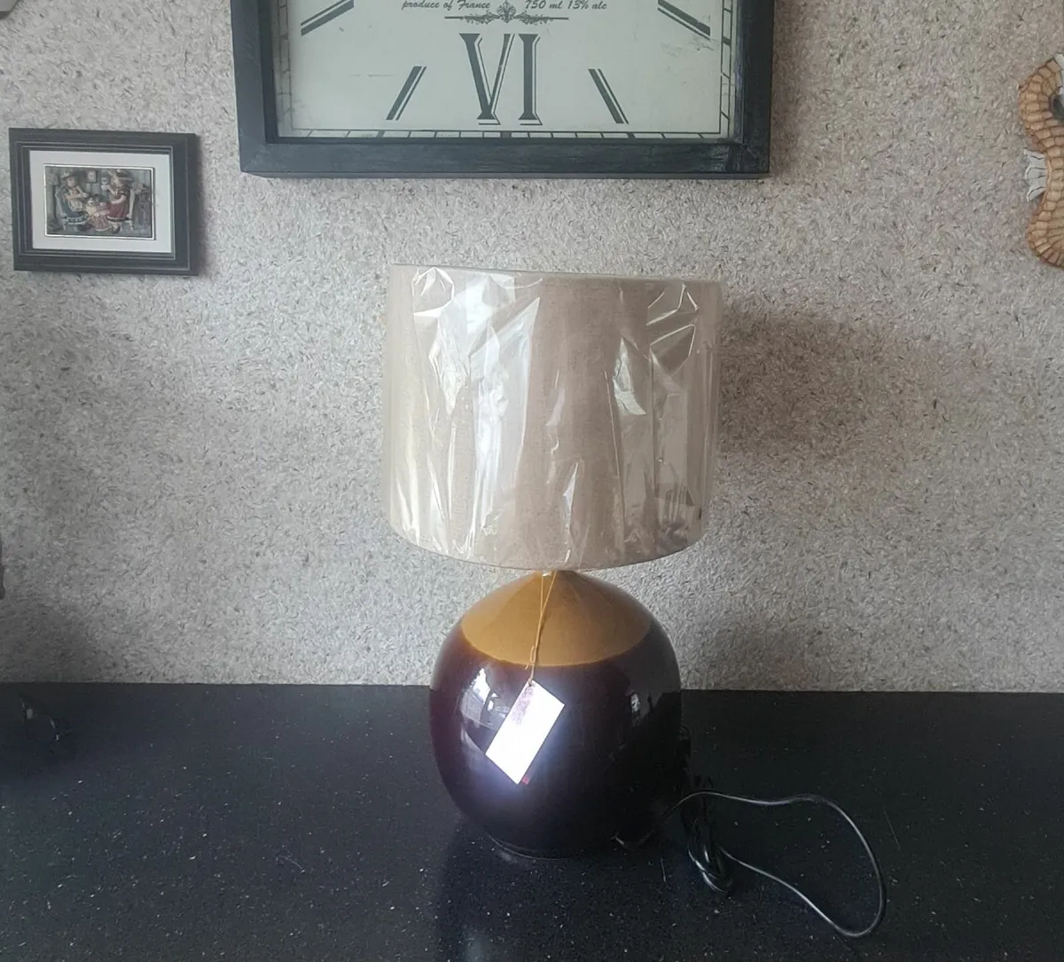 Handmade Table Lamp by Potter's Yard – New, Unused - Image 1