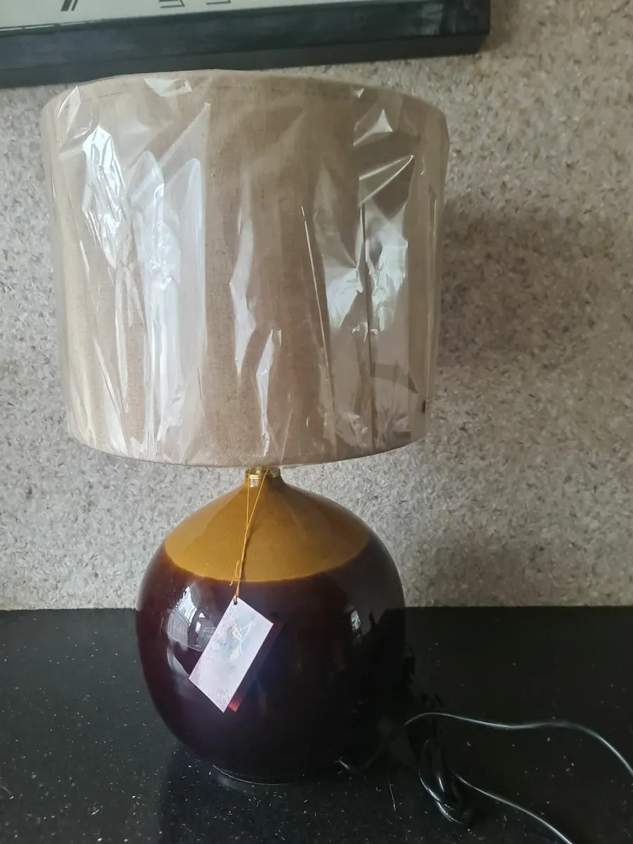 Handmade Table Lamp by Potter's Yard – New, Unused - Image 3