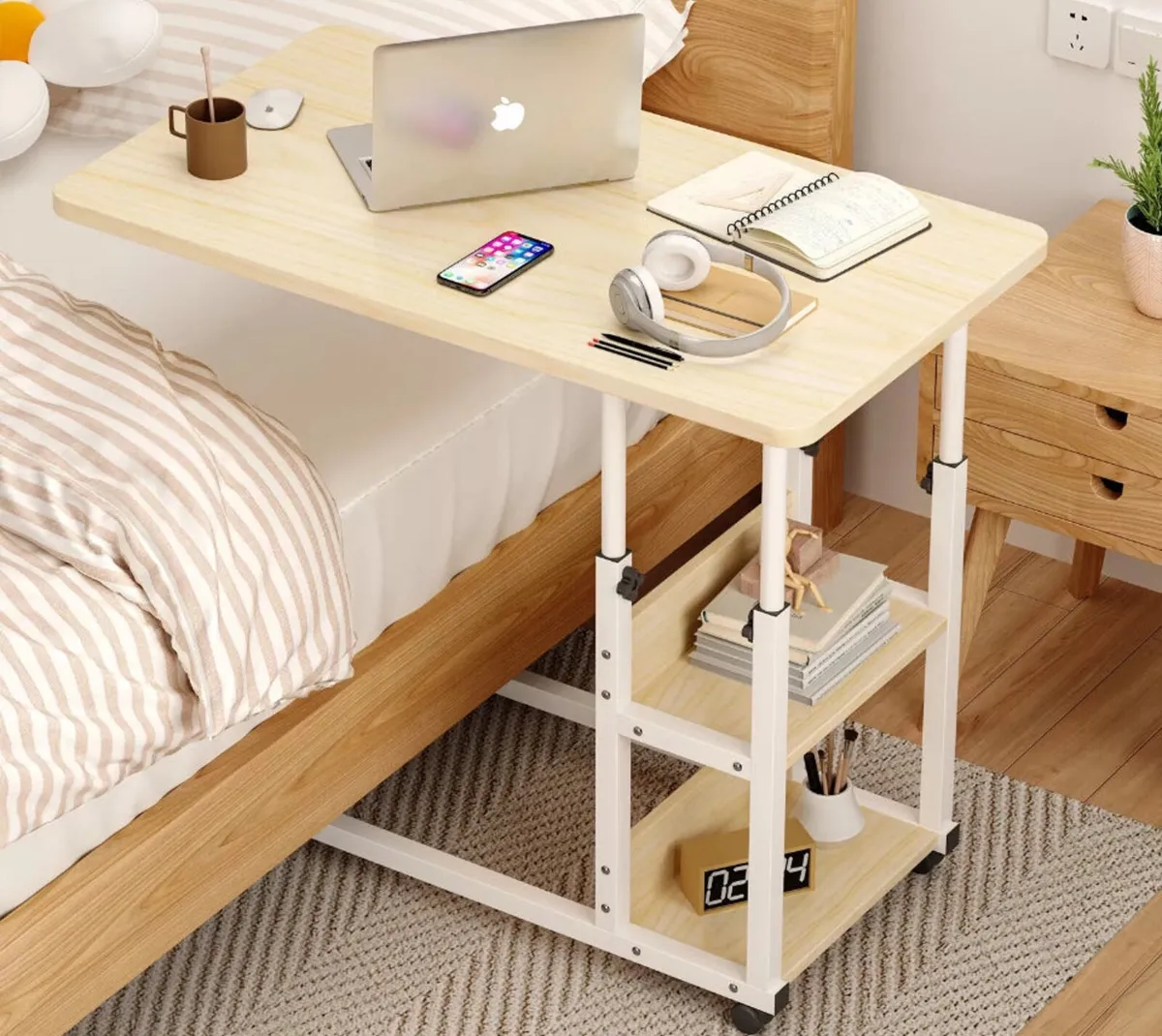 Height Adjustable Desk Over Bed Table NEW - Image 1