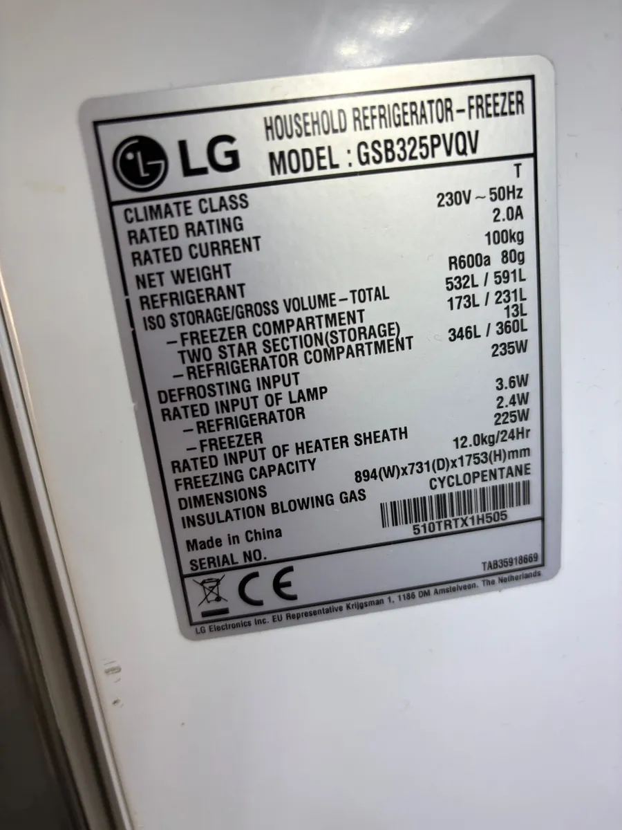 LG Fridge Freezer - Image 3
