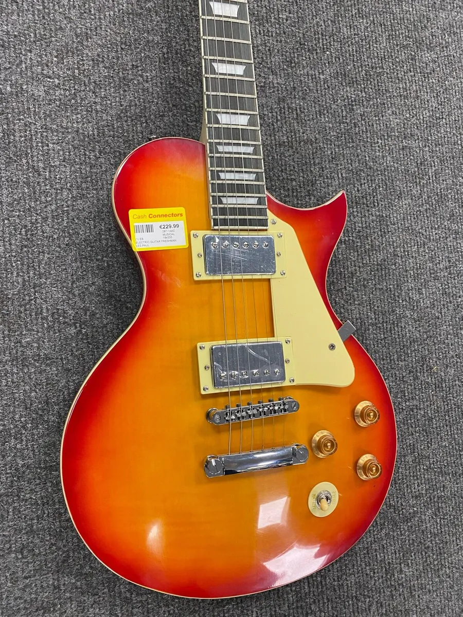 Freshman Les Paul Style Electric Guitar - Image 3