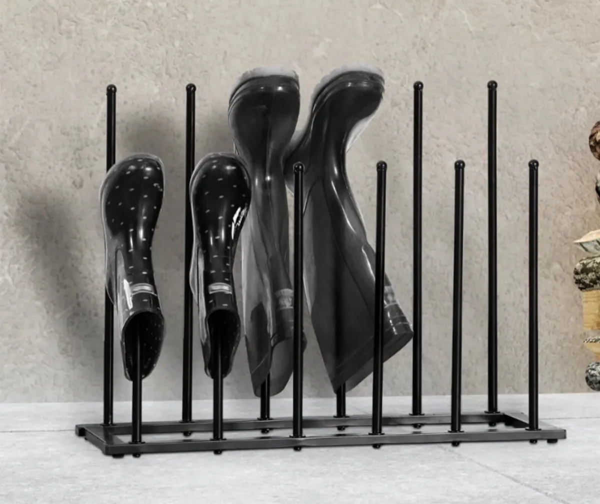 Steel Welly Rack for Outdoor or Indoor - Image 2
