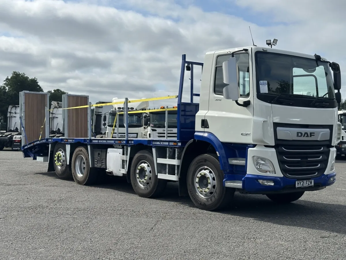 2021 (21) DAF CF 370 8X2 32 TON BEAVERTAIL - Image 1