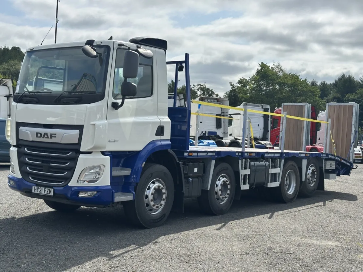 2021 (21) DAF CF 370 8X2 32 TON BEAVERTAIL - Image 3