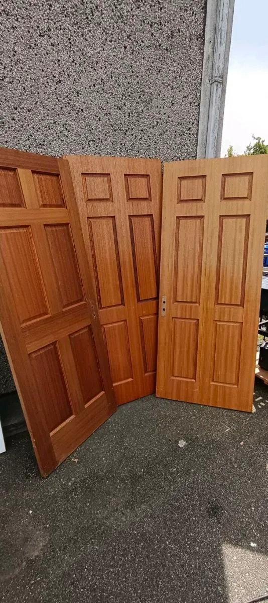Solid Teak Doors - Image 1