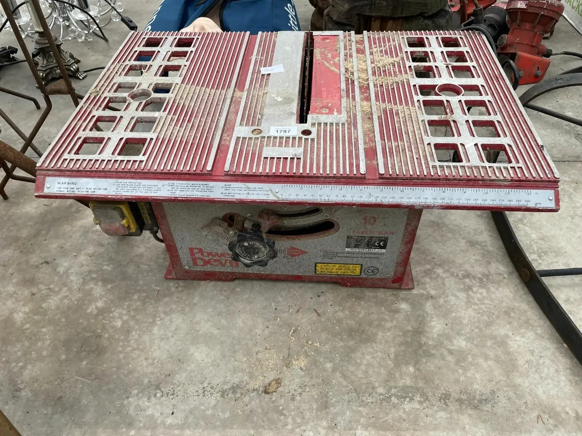 ELECTRIC TABLE SAW - Image 2