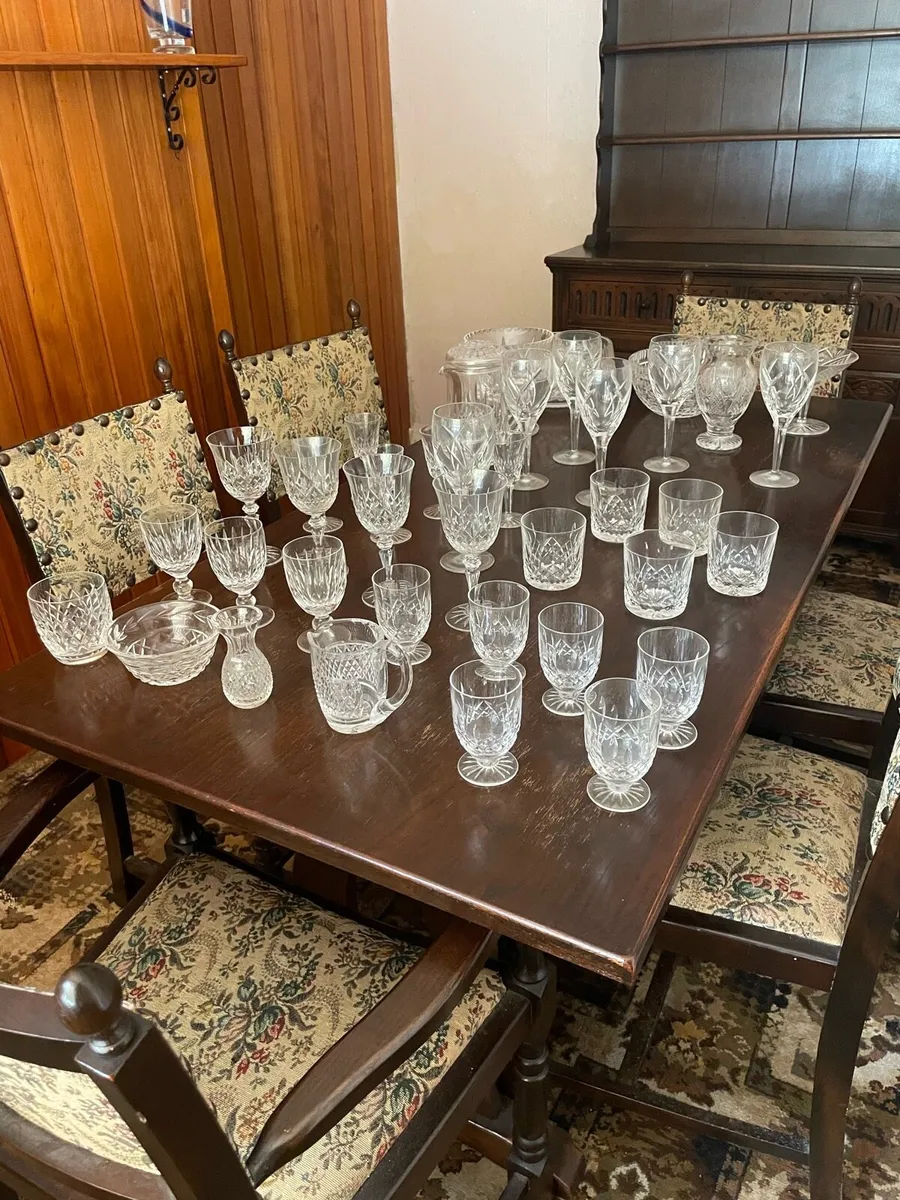 Waterford Crystal (€50 per set, €350 altogether) - Image 1