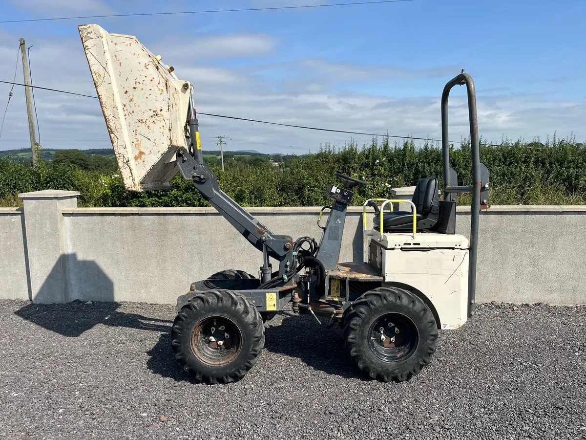 2014 Terex 1 Ton High Tip Dumper - Image 1